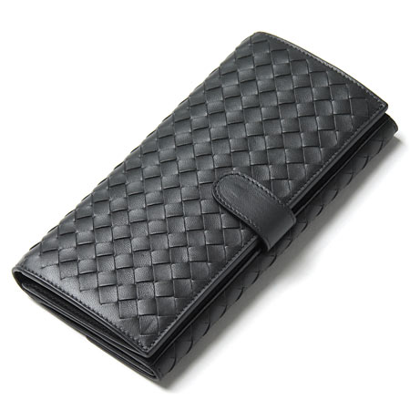ボッテガ ヴェネタ BOTTEGA VENETA  アルドアーズ ラムスキン 二つ折り長財布 小銭入れ付き 134075 v001n 2015