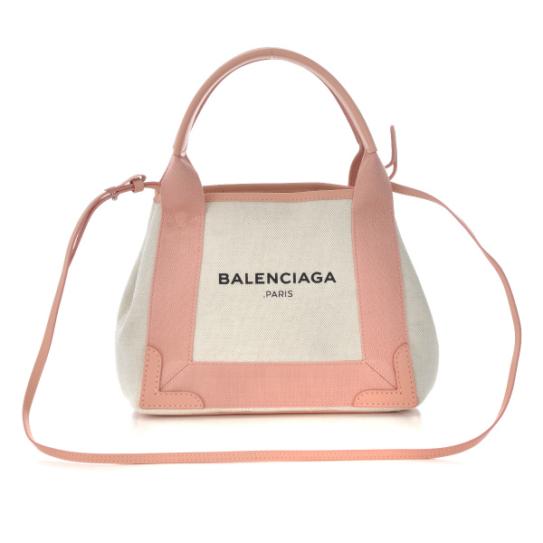 バレンシアガ BALENCIAGA NAVY CABAS XS 2WAYハンドバッグ 390346 AQ38N 5781
