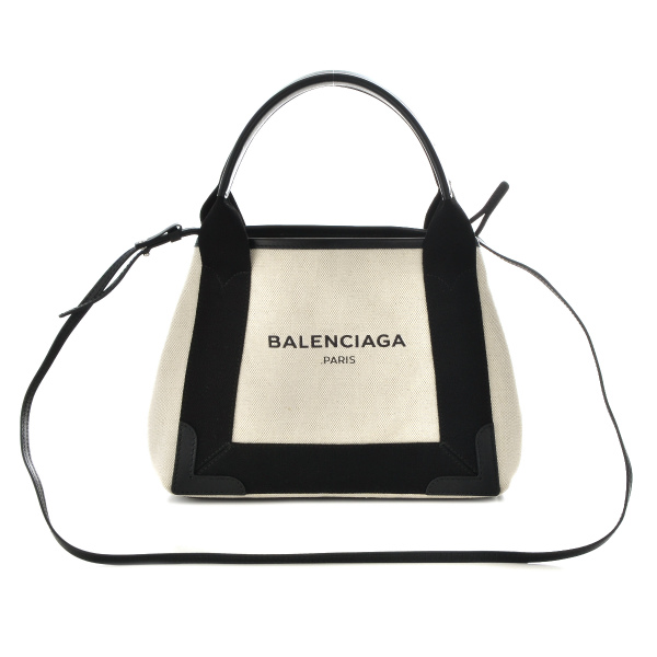 バレンシアガ BALENCIAGA バッグ  NAVY CABAS XS AJ 2WAYハンドバッグ 390346 AQ38N 1081 