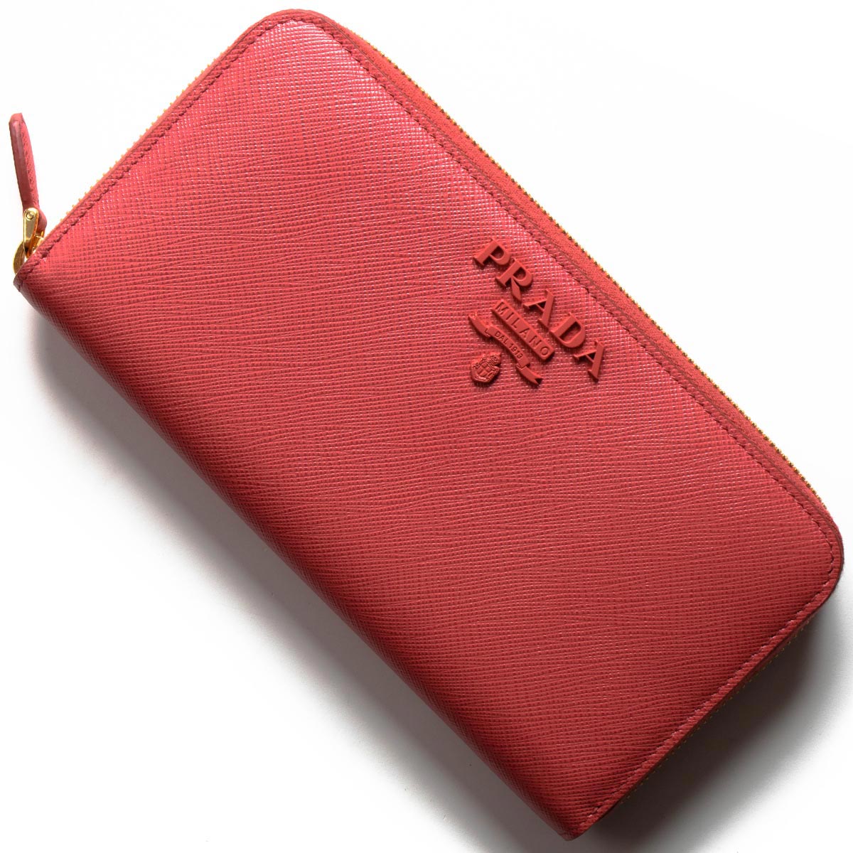 プラダ PRADA 長財布 サフィアーノ/SAFFIANO シャイン/SHINE ペオニアピンク 1ML506 2EBW F0505 レディース