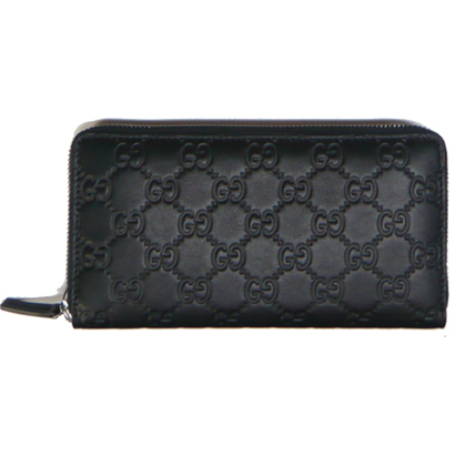 グッチ GUCCI グッチ 財布 長財布 グッチシマ ラウンドファスナー ブラック 244994 A0V1R 1000