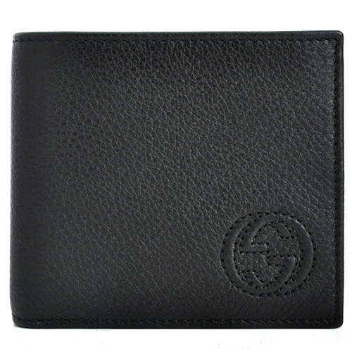 Gucci グッチ 365485-A7M0N-1000 ソーホー レザー コインウォレット 二つ折り財布 