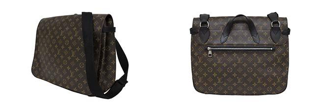 ルイヴィトン(LOUIS VUITTON) モノグラムマカサー ドレイク　メッセンジャーバッグ　斜め掛けショルダー M40636