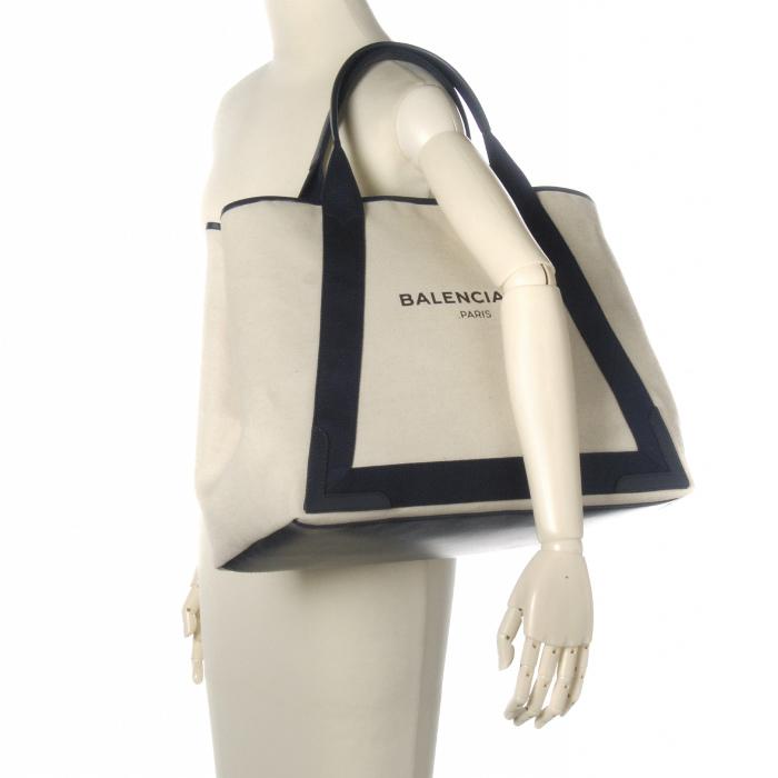 バレンシアガ BALENCIAGA バッグ NAVY CABAS M トートバッグ 339936 AQ38N 4081