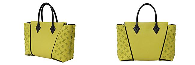 LOUIS VUITTON　ルイヴィトン　トートW PM ピスタッシュ　M94337　ハンドバッグ　ヴォ―カシミール/カーフレザー ライトグリーン