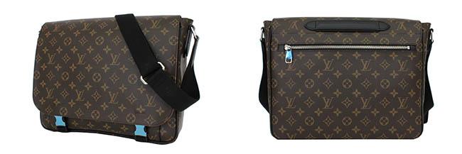 LOUIS VUITTON ルイヴィトン モノグラムマカサー　クラレンス ショルダーバッグ　メッセンジャー メンズ斜め掛け M40936