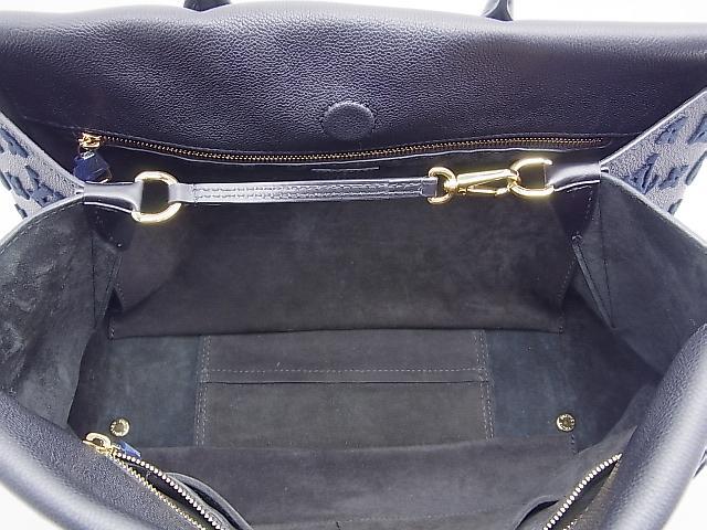 LOUIS VUITTON ルイヴィトン トートW GM 黒(ノワール) ブラック ハンドバッグ カーフレザー×ヴォーカシミール M94480