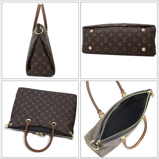 ルイヴィトン LOUIS VUITTON ショルダーバッグ トートバッグ レディース メンズ モノグラム・キャンバス パラス ノワール M41064