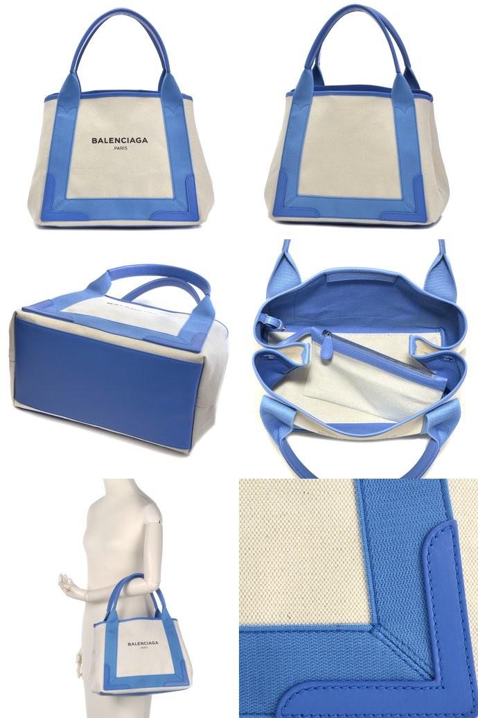 バレンシアガ BALENCIAGA NAVY CABAS S トートバッグ 339933 AQ38N 4281