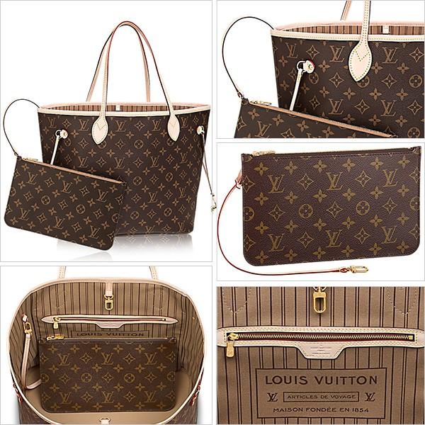 ルイ・ヴィトン  LOUIS VUITTON モノグラム ネヴァーフル（ネバーフル） MM トート バッグ メンズ レディース M40156