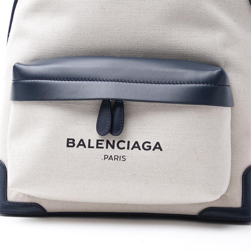 バレンシアガ BALENCIAGA バックパック NAVY BACKPACK NATUREL×BLEU OBSCUR ブルー系 409010 aq38n 4081