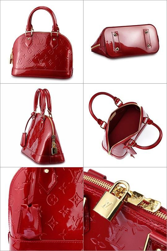 ルイヴィトン LOUIS VUITTON ヴェルニ 2WAYハンドバッグ ポムダムール M91606 