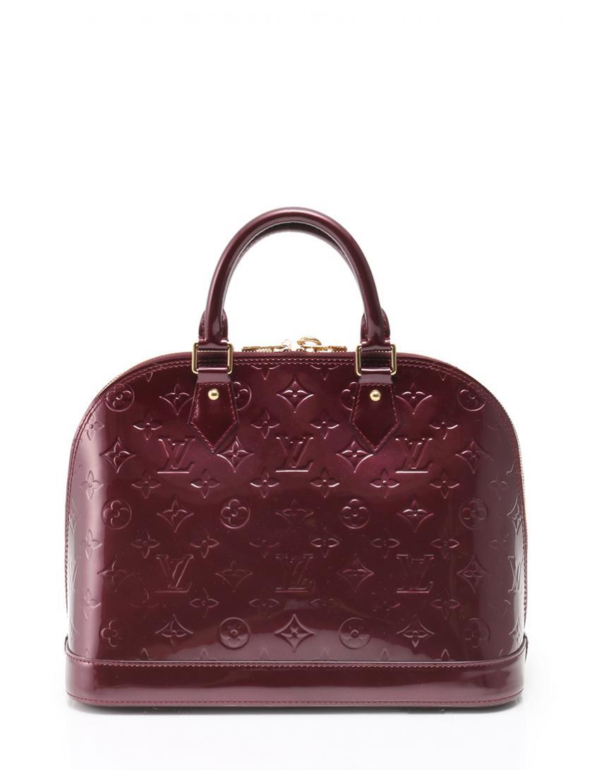 LOUIS VUITTON アルマPM　パープル  ライン：ヴェルニ M91691
