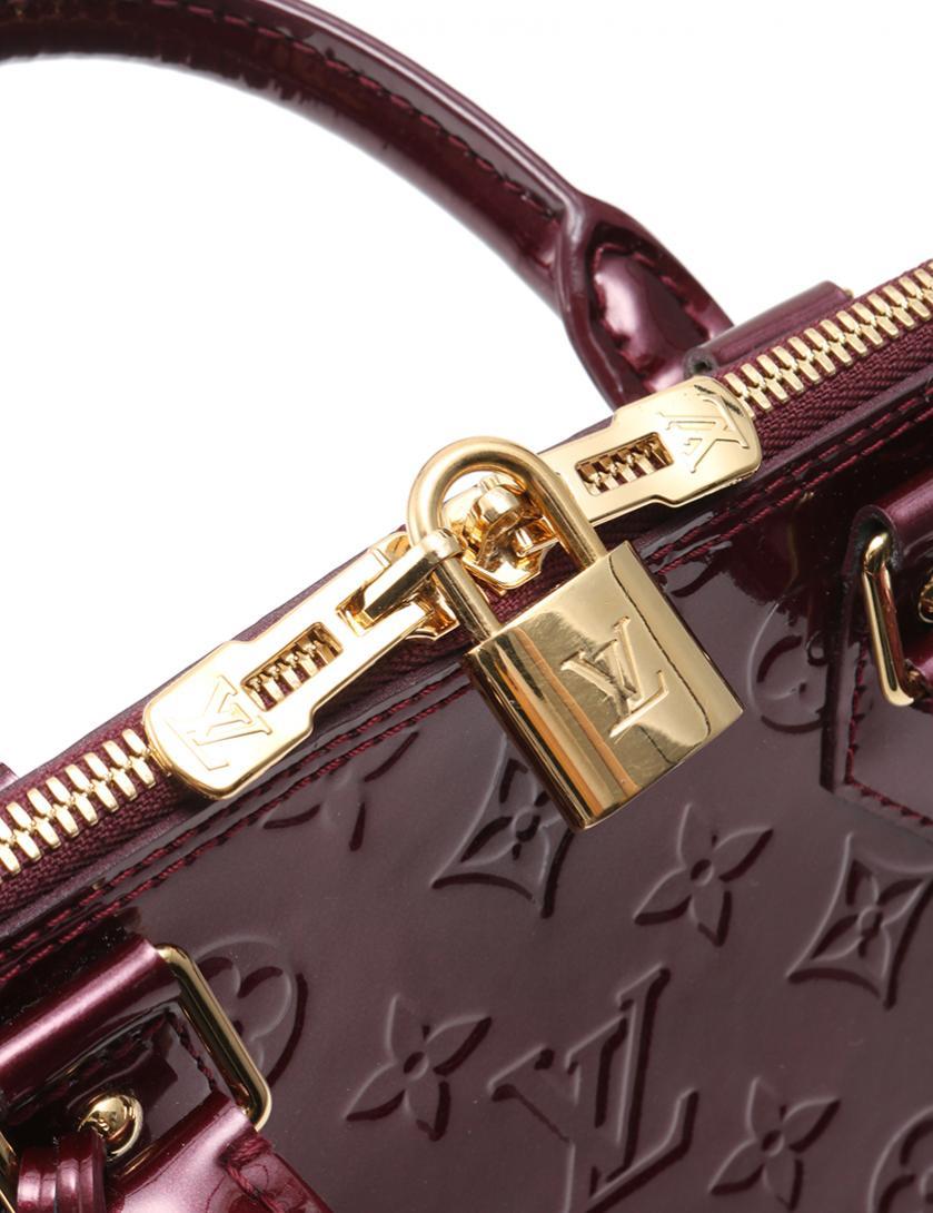 LOUIS VUITTON アルマPM　パープル  ライン：ヴェルニ M91691