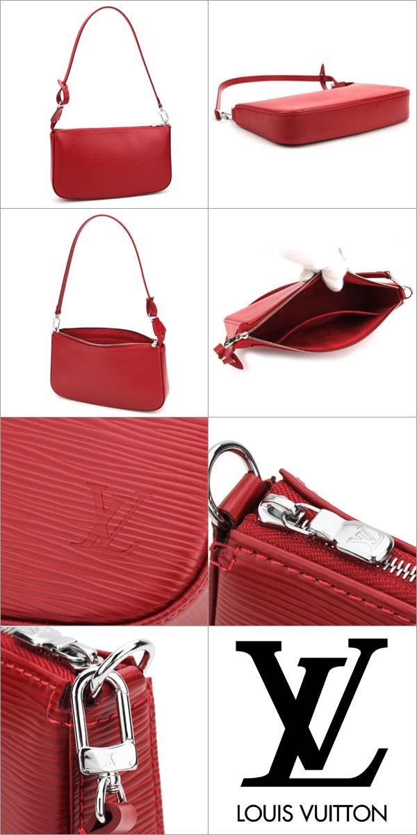 ルイ・ヴィトン LOUIS VUITTON エピ ショルダーポシェット バッグ カーマイン M40776
