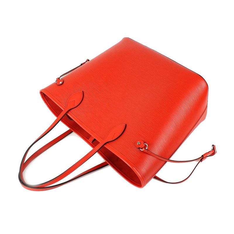LOUIS VUITTON ルイ ヴィトン エピ ネヴァーフルMM トートバッグ ショルダーバッグ ショルダートート ポーチ付 コクリコ M41159
