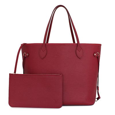 ルイヴィトン バッグ　ネヴァーフルMM　エピ　SAランク　トート　ショルダー　M40882　フュ-シャ　レディース　LOUIS　VUITTON　バック