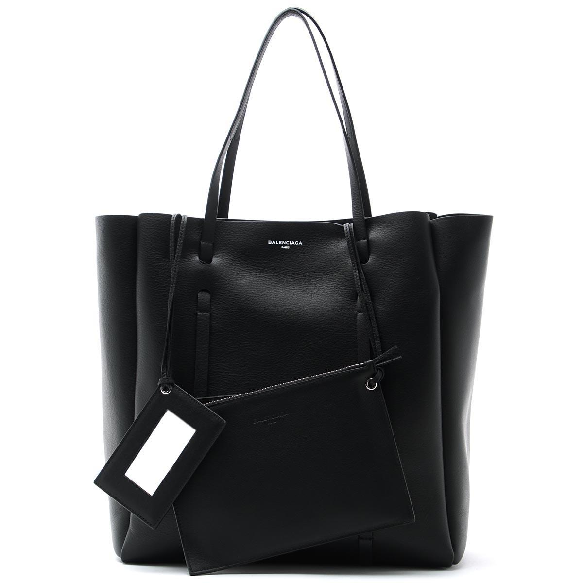 バレンシアガ BALENCIAGA トートバッグ ブラック レディース バッグ 通勤 プレゼント ポーチ ブラック レザー 475199 d6w1n 1000