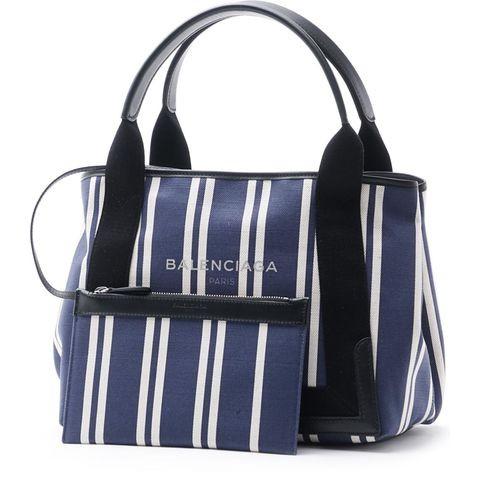 バレンシアガ NAVY CABAS S トートバッグ BLEU-NAT./NOIR 339933 K781N 4261