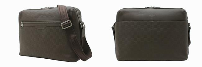 LOUIS VUITTON　ルイヴィトン　ダミエ・アンフィニ　カリプソ　GM　メテオール　ブラウン　ショルダーバッグ　書類カバン　ビジネスバッグ　N41205