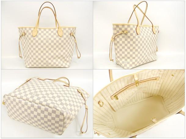 ルイヴィトンスーパーブランド トートバッグ ダミエアズール ネヴァーフルMM N51107 LOUIS VUITTON ヴィトン バッグ
