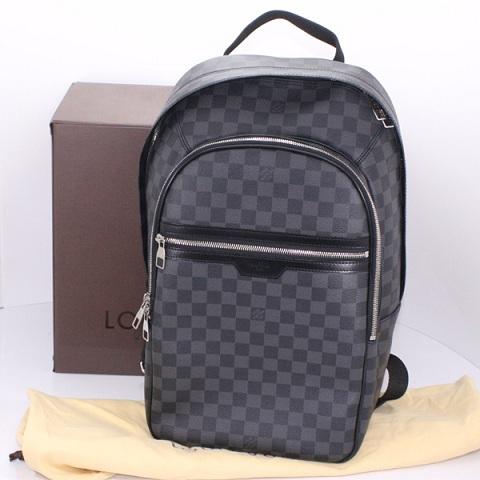 ルイヴィトン LOUIS VUITTON ヴィトン ダミエ グラフィット ミカエル リュックサック バックパック N58024
