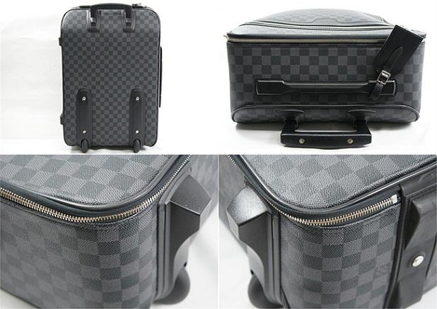 LOUIS VUITTON ルイヴィトン LV ペガス55 旅行用バッグ その他 ダミエ・グラフィット ダミエ・グラフィット (N23299)