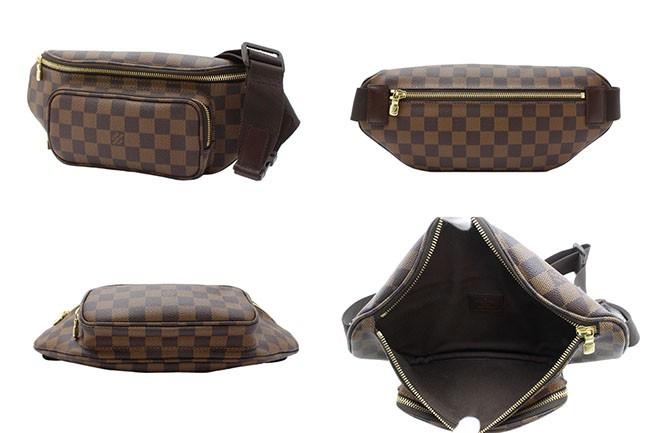 LOUIS VUITTON ルイヴィトン メルヴェール バムバッグ ウエストバッグ ボディバッグ ダミエ エベヌ Ｎ51172 