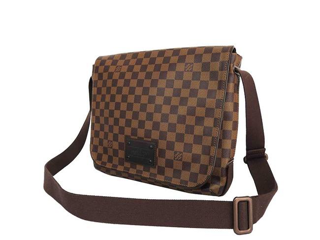 ルイヴィトン LOUIS VUITTON ヴィトン ダミエ ブルックリンMM ショルダーバッグ N51211