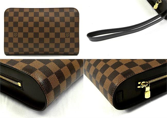 ルイ ヴィトン ダミエ エベヌ サンルイ N51993 LOUIS VUITTON セカンドバッグ