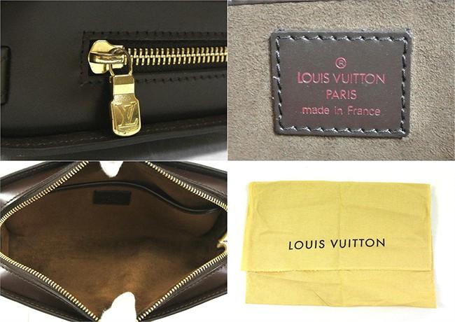 ルイ ヴィトン ダミエ エベヌ サンルイ N51993 LOUIS VUITTON セカンドバッグ