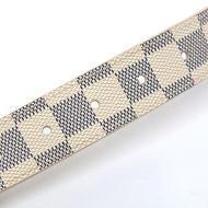 ルイヴィトン　ダミエアズール　ベルト　サンチュール・LV PARIS 　サイズ　８０ｃｍ　M9678W ゴールド金具