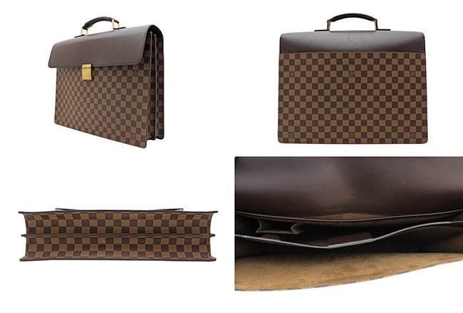 LOUIS VUITTON　N53312 ダミエアルトナGM ブリーフケース　ダミエ・エベヌ／バッグ