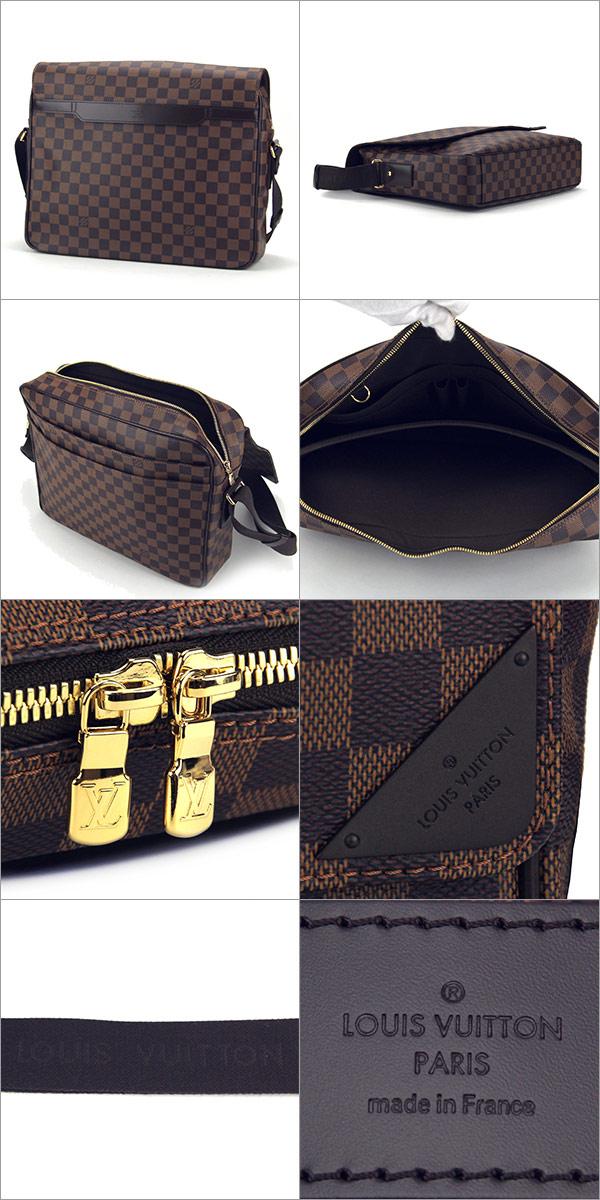 ルイ・ヴィトン LOUIS VUITTON ダミエ ショルダーバッグ ダークブラウン 茶 N41148