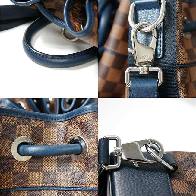 LOUIS VUITTON ルイ ヴィトン サックマラン N41237 コーティングキャンバス、ダミエブルー ショルダーバッグ