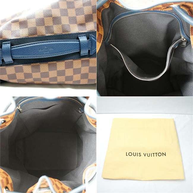 LOUIS VUITTON ルイ ヴィトン サックマラン N41237 コーティングキャンバス、ダミエブルー ショルダーバッグ