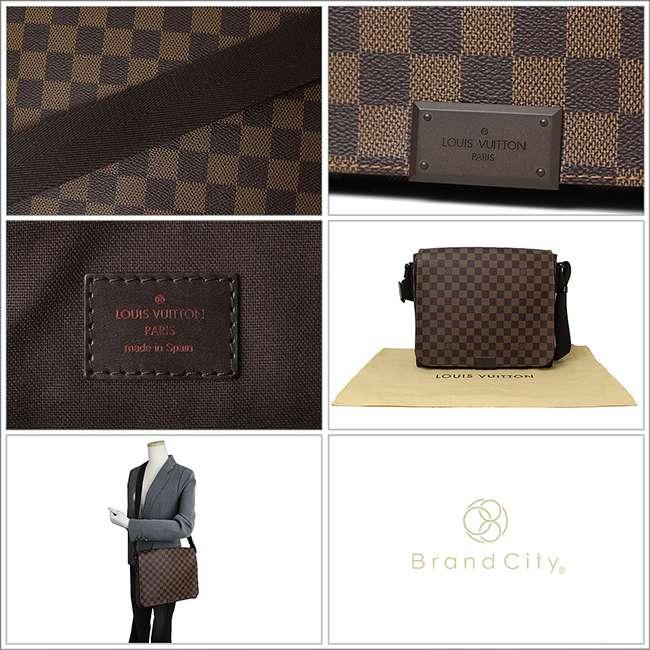 ルイヴィトン Louis Vuitton ダミエ メッセンジャーバッグ「ディストリクトMM」/N41212
