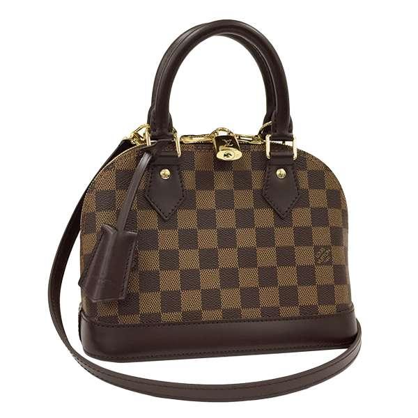 LOUIS VUITTON ルイ ヴィトン ダミエ アルマBB ハンドバッグ 2WAY ショルダーバッグ 斜め掛け N41221