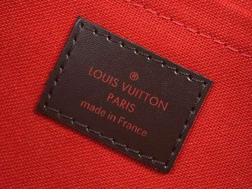 ルイヴィトンバッグ　2WAY　ショルダーバッグ　クラッチ　ヴィトン　ダミエ　エベヌ/バーガンディー　LV　フェイボリットPM　N41276