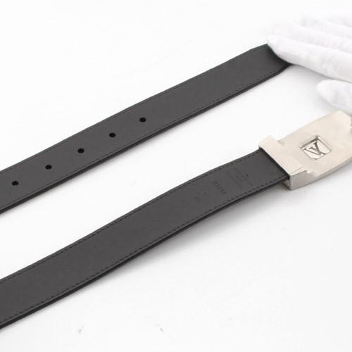 ルイヴィトン  ダミエ グラフィット サンチュール・LV ロング ベルト グレー M9638U