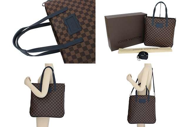 ルイヴィトン（LOUIS VUITTON） 2wayショルダーバッグ ダミエ・エベヌブルー ヘラルド N41255