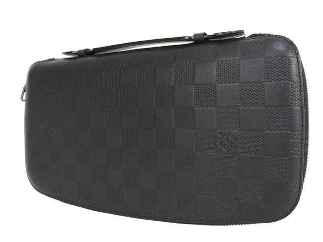 ルイヴィトン LOUIS VUITTON ヴィトン ダミエ アンフィニ オーガナイザー アトール トラベルケース オニキス N41380