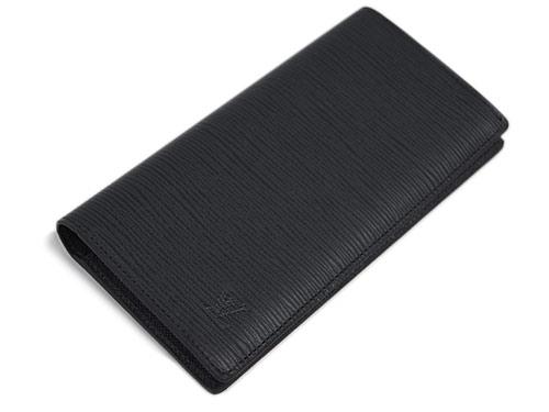 ルイヴィトン財布　LOUIS VUITTON　ヴィトン　LV　エピ　メンズ　ファスナー長札　ポルトフォイユ・ブラザ　ブルーニュイ　M60615