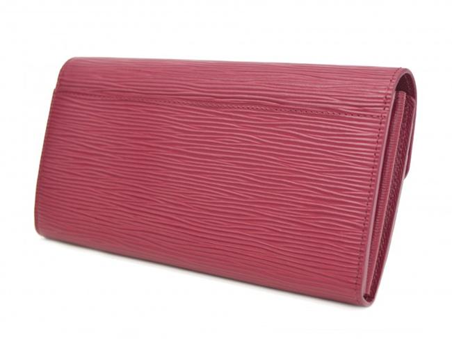 ルイヴィトン LOUIS VUITTON ヴィトン エピ ポルトフォイユ・サラ 二つ折り 長財布M60580