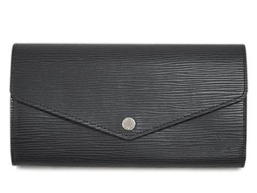 ルイヴィトン　財布　LOUIS VUITTON　ヴィトン　LV　エピ　ファスナー長札　ポルトフォイユ・サラ　ノワール　M60582