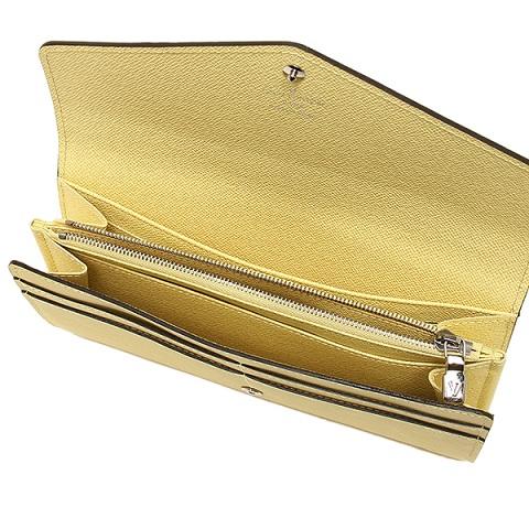 LOUIS VUITTON M60588 エピ レザー ポルトフォイユ サラ 長財布 ピスタッシュ 