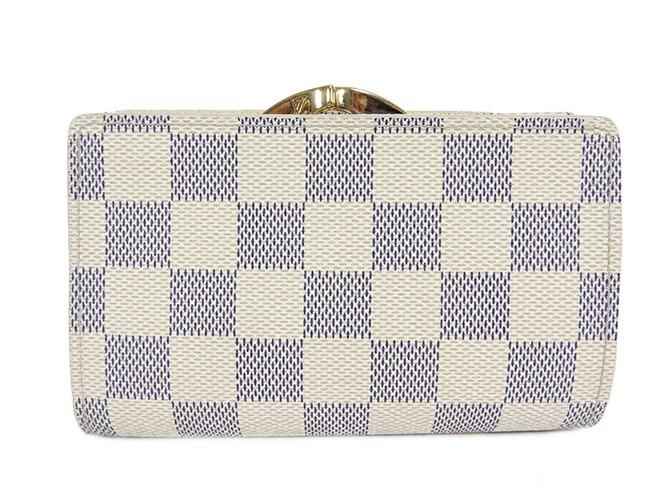 LOUIS VUITTON ルイヴィトン 二つ折り財布 N61676 ダミエ・アズール ポルトフォイユ・ヴィエノワ