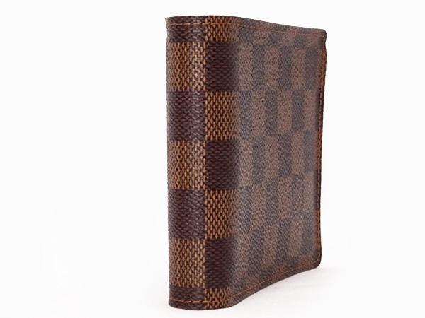 ルイヴィトン 　LOUISVUITTON　ダミエ　ポルトフォイユ フロリン　二つ折り財布　コンパクト財布　N60011
