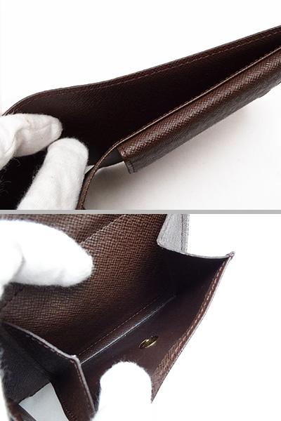 ルイヴィトン 　LOUISVUITTON　ダミエ　ポルトフォイユ フロリン　二つ折り財布　コンパクト財布　N60011