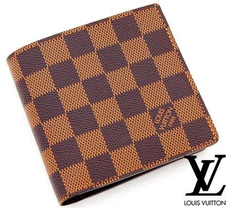 ルイヴィトン ​ LOUISVUITTON 二つ折り財布 ポルトフォイユ・マルコ ゴールド金具 N61675 メンズ